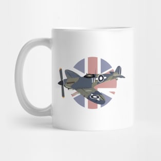 Supermarine Seafire Fighter Aircraft Mug